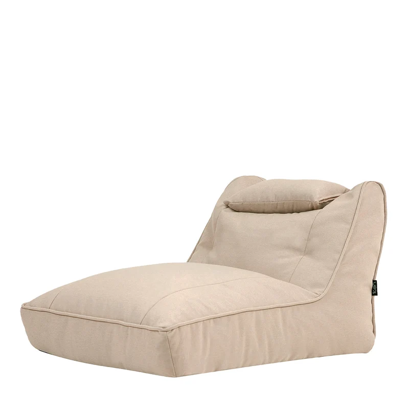 Nova Lounger-Sitzsack, Olefin, Steingrau