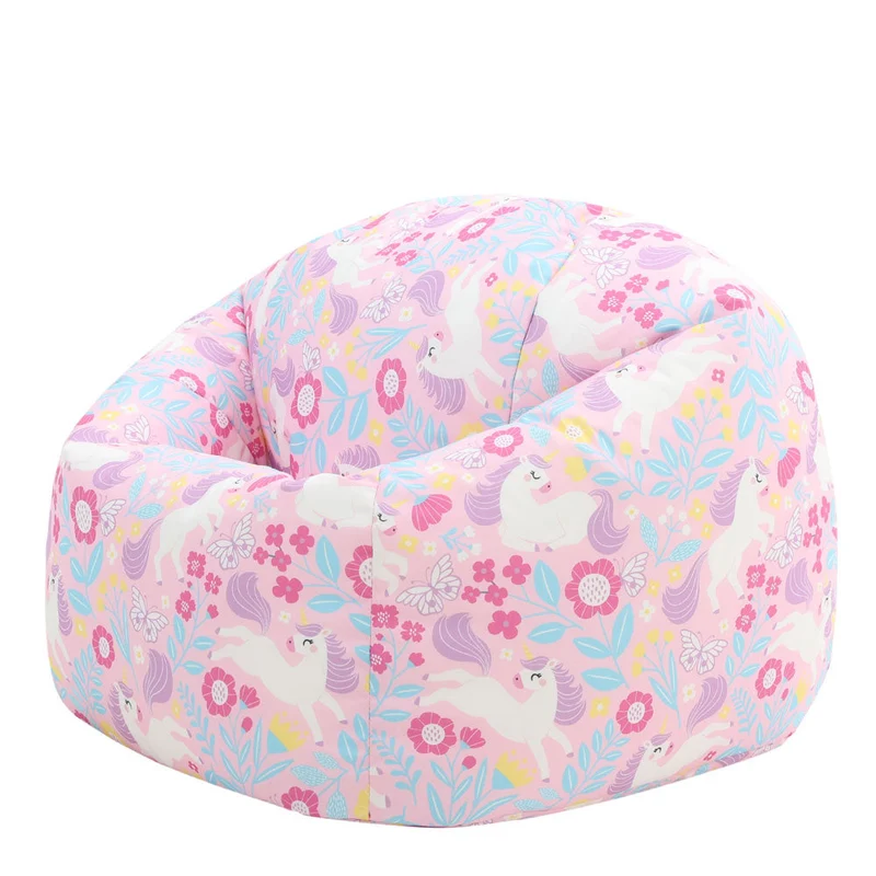 Sitzsack für Kinder mit Einhorn-Motiv