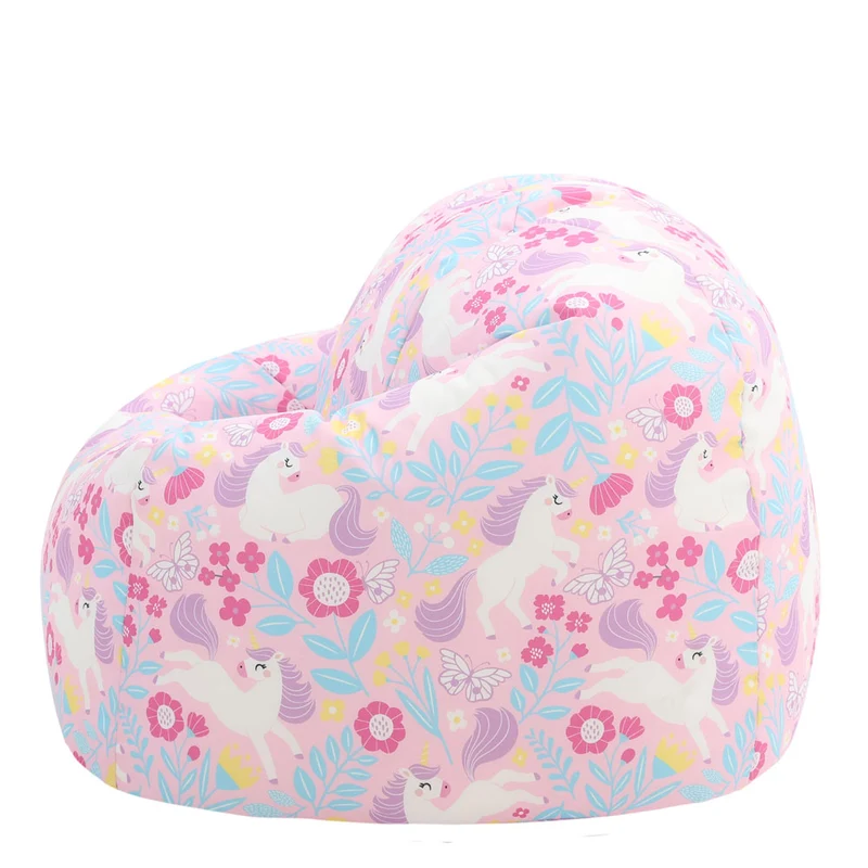 Sitzsack für Kinder mit Einhorn-Motiv