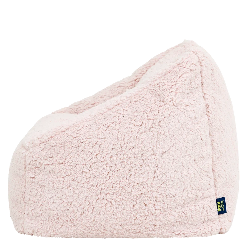 Kinder Natalia Teddy-Fleece Sessel Sitzsack - Rosa