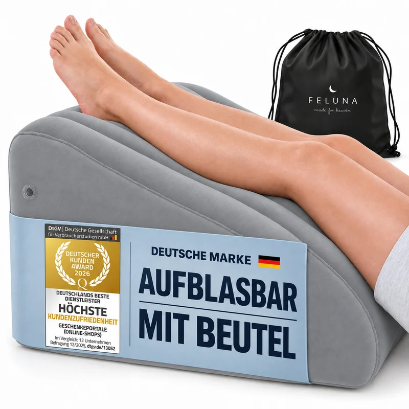 Rückententlastungkissen - Füße hoch Kissen
