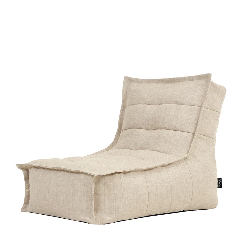 Dolce Lounger, Outdoor-Gewebe-Bezug, Naturfarben