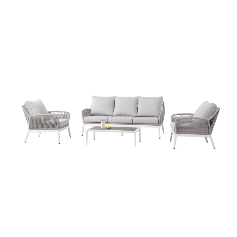 Boender Outdoor Lulu Rope Loungeset stoel-bank 4-delig