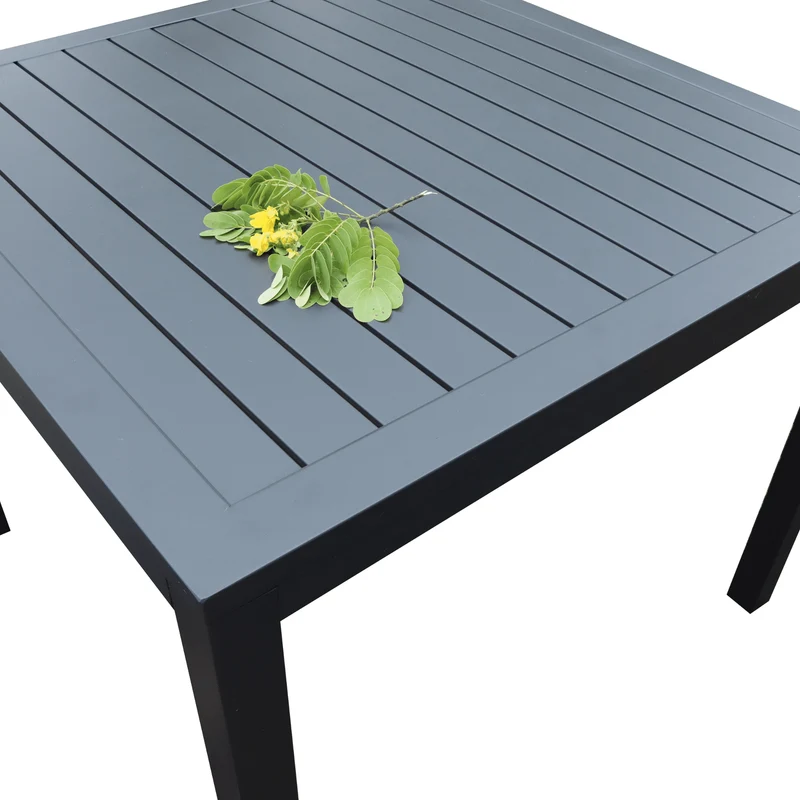 Boender Outdoor Tuinset 5-delig met kussens diningset Antraciet