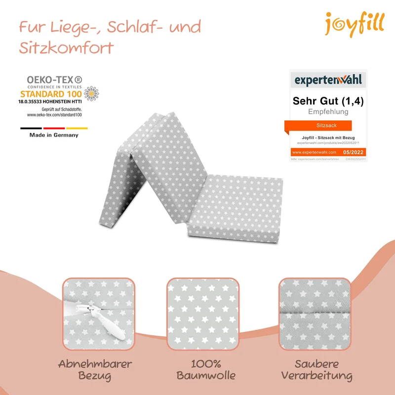 Joyfill Klappmatratze 120 x 60 x 4 cm