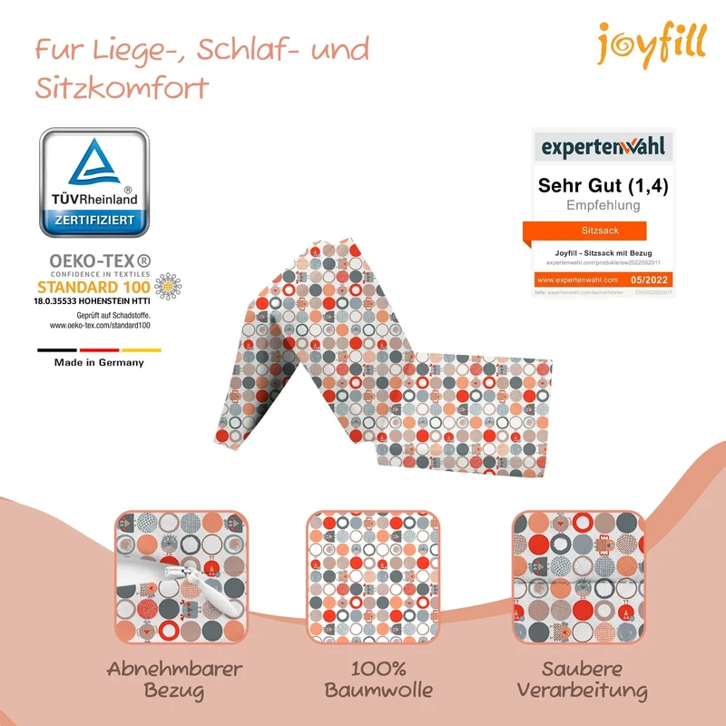 Joyfill Klappmatratze 120 x 60 x 4 cm