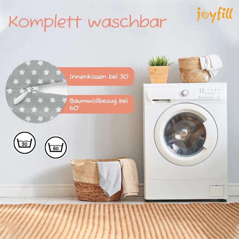Joyfill Stillkissen (170cm) mit BioFoam