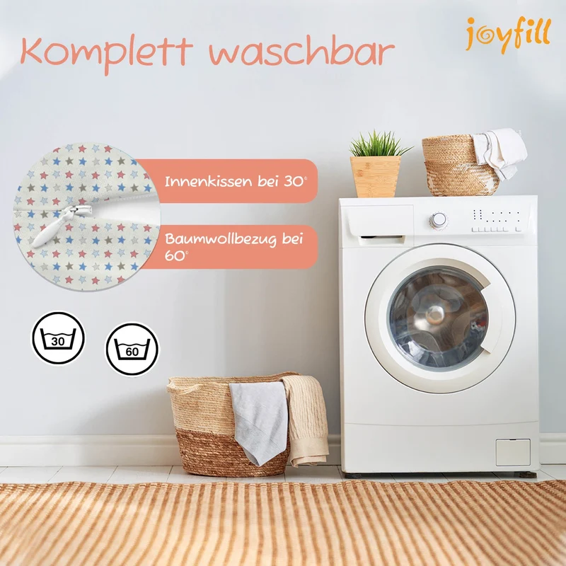 Joyfill Stillkissen (190cm) mit BioFoam
