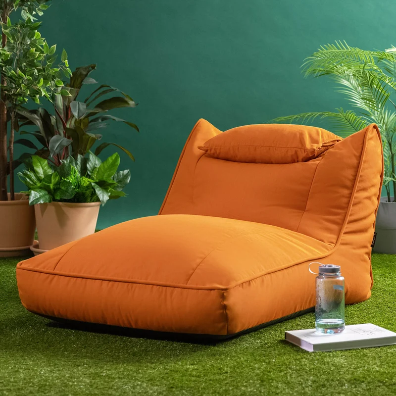 Nova Lounger Sitzsack, Olefin, Gebranntes Orange