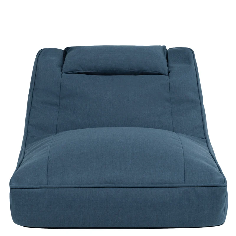 Nova Loungesessel-Sitzsack, Olefin, Denimblau