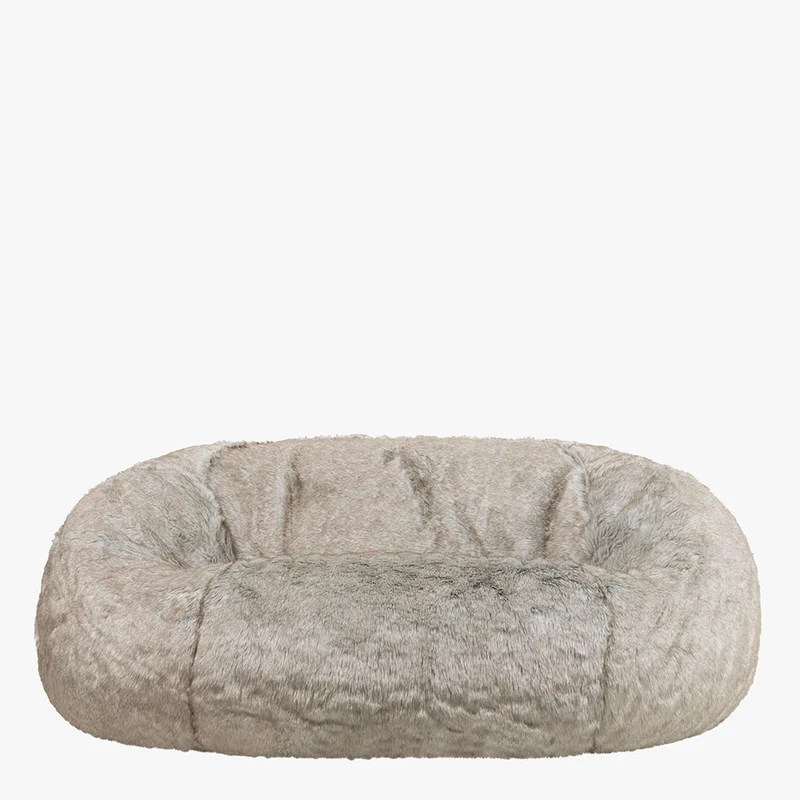 Lapin Cloud Zweisitzer-Sitzsack aus Kunstfell