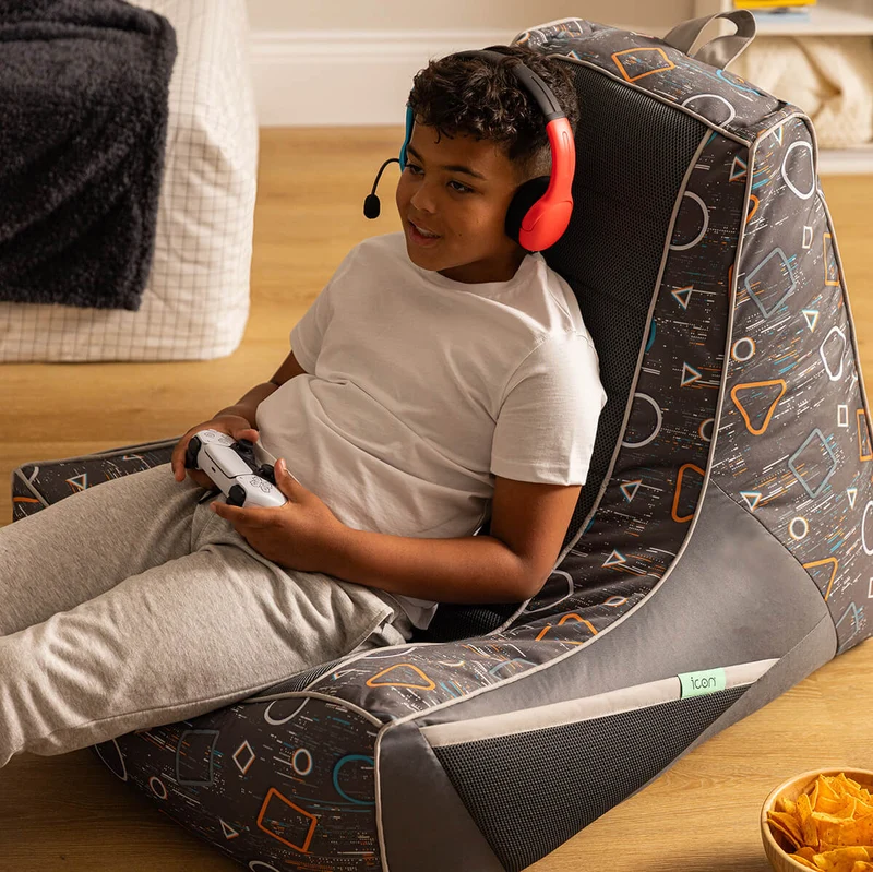 Meta Gaming-Liegesessel – Grau