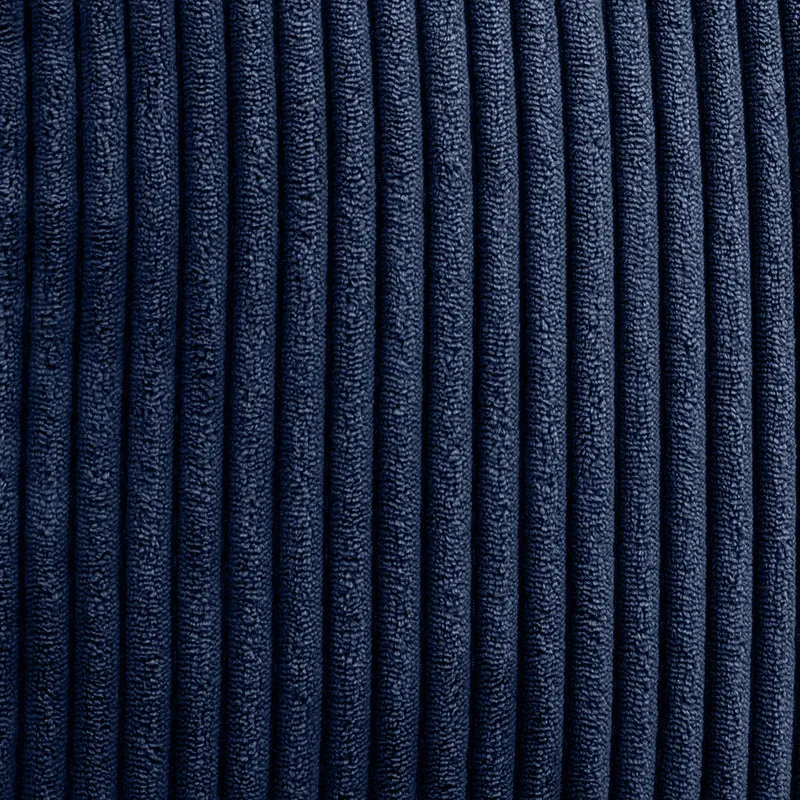 Kingston Klassischer Sitzsack, Cord, Marineblau