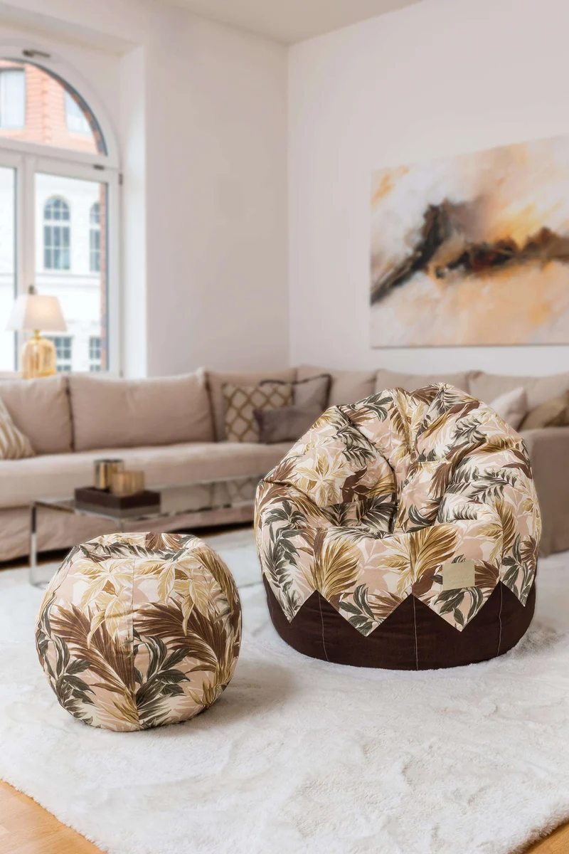 Pouf - Brasilianische Stoffe