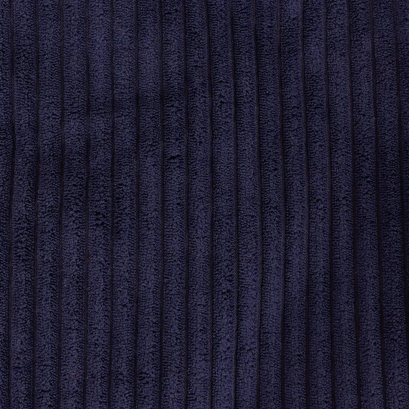 Amara Fußhocker, Cord, Marinebleu