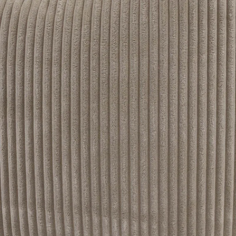 Kingston Klassischer Sitzsack XL, Cord, Steingrau