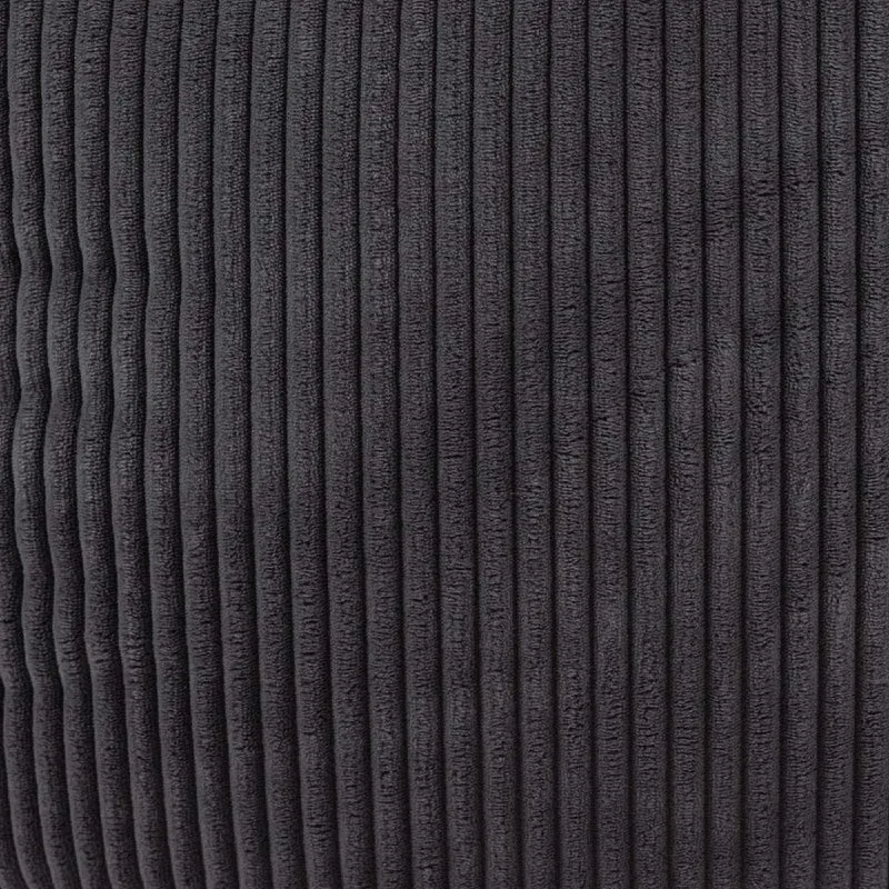 Kingston Klassischer Sitzsack XL, Cord, Anthrazit