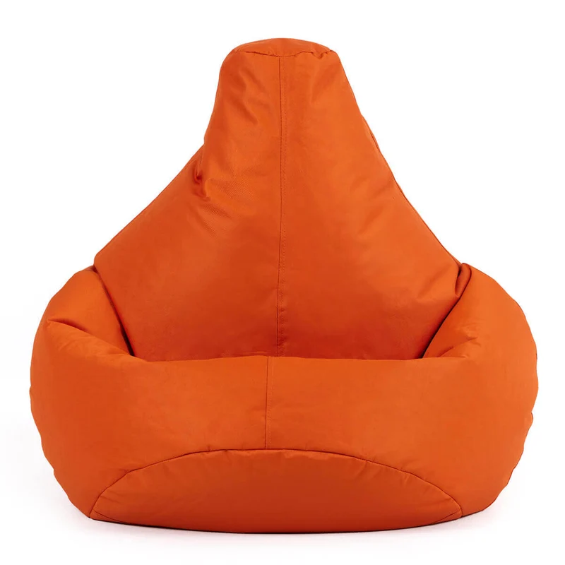 Sitzsack Dalton Indoor-Outdoor mit hoher Rückenlehne für Kinder – Burnt Orange