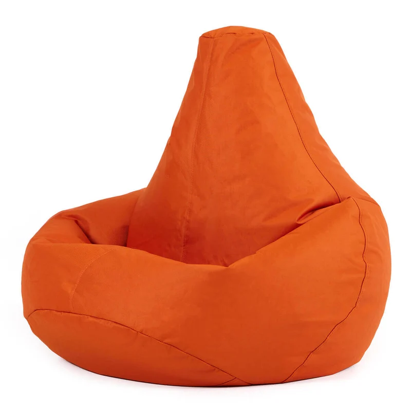 Sitzsack Dalton Indoor-Outdoor mit hoher Rückenlehne für Kinder – Burnt Orange