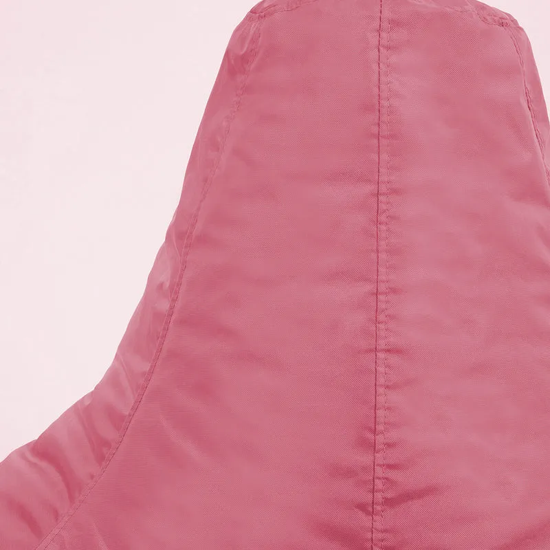 Kids Dalton Indoor-Outdoor Hochlehn-Sitzsack – Hellrosa