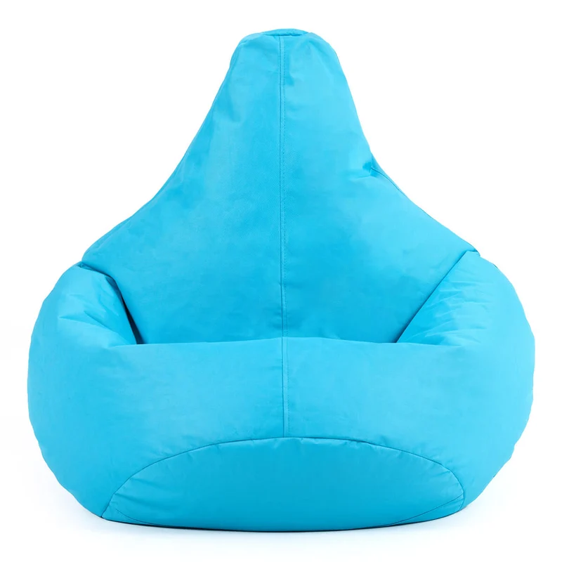 Sitzsack Kinder Dalton Indoor-Outdoor mit hoher Rückenlehne – Aqua