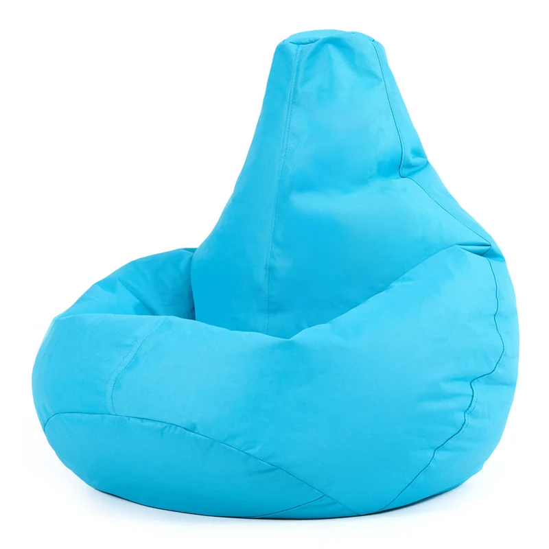 Sitzsack Kinder Dalton Indoor-Outdoor mit hoher Rückenlehne – Aqua