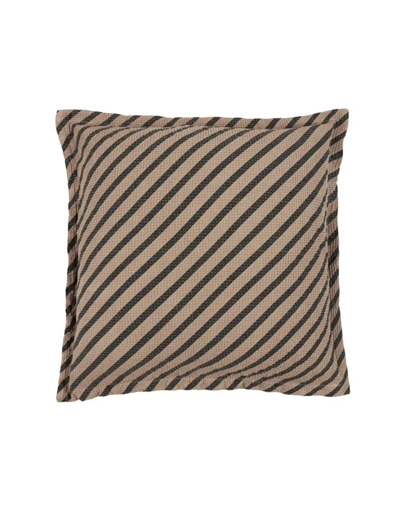Cushion in washed coton waffle Landscape