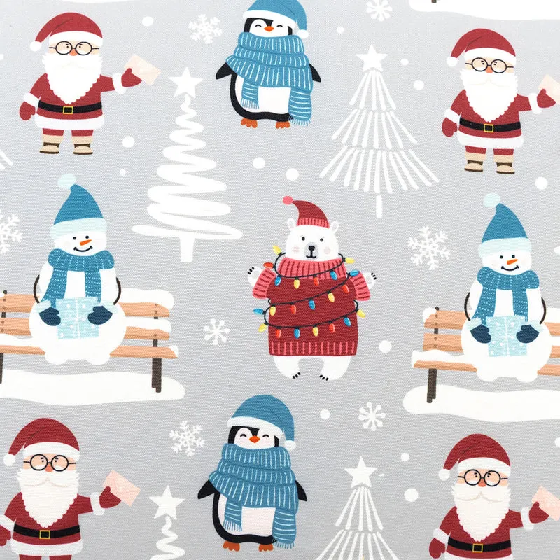 Kinder festlich Weihnachtsmann-Druck Klassischer Sitzsack