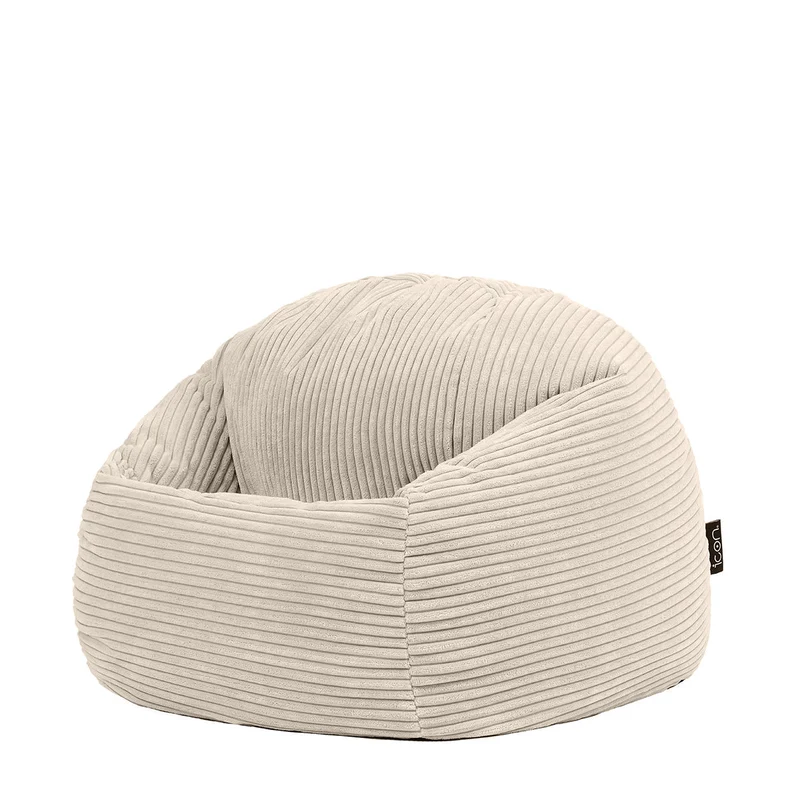 Kinder Kingston Cord-Klassik-Sitzsack - Stone