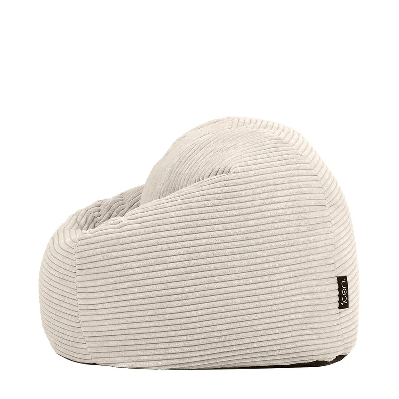 Kinder Kingston Cord-Klassik-Sitzsack - Stone