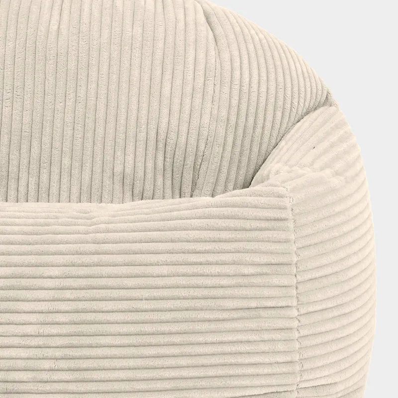 Kinder Kingston Cord-Klassik-Sitzsack - Stone