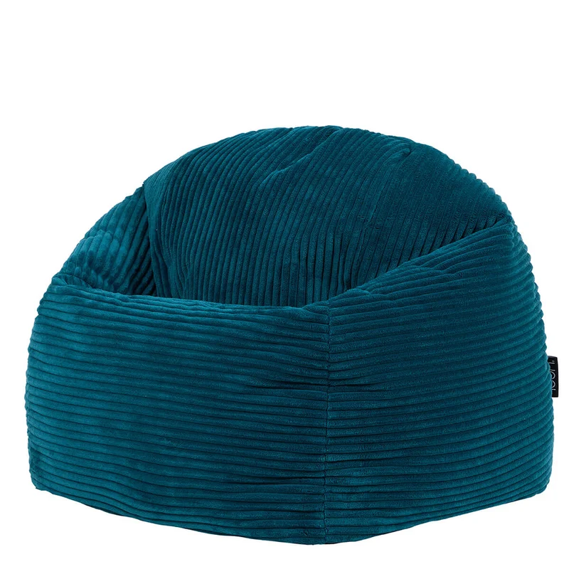 Kinder Kingston Klassischer Cord-Sitzsack - Petrol