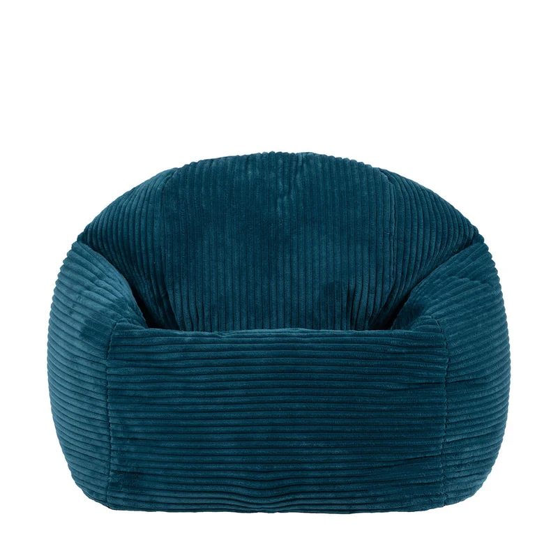 Kinder Kingston Klassischer Cord-Sitzsack - Petrol