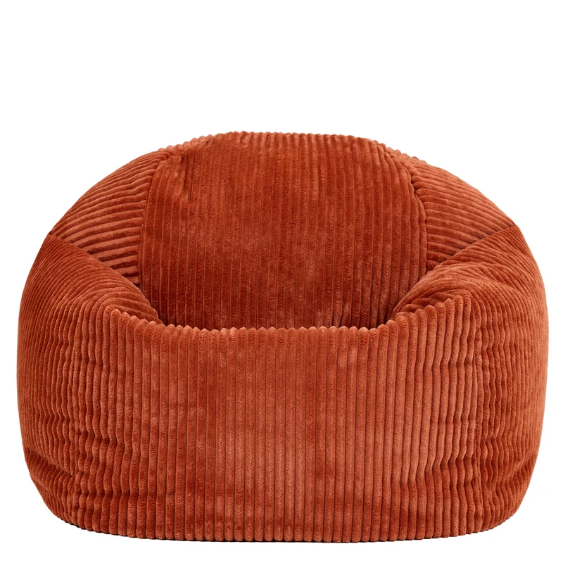 Kinder Kingston Cord Cord-Sitzsack – Terrakotta