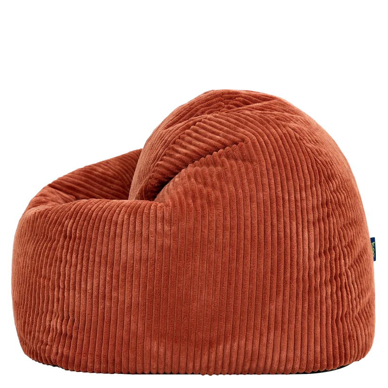 Kinder Kingston Cord Cord-Sitzsack – Terrakotta