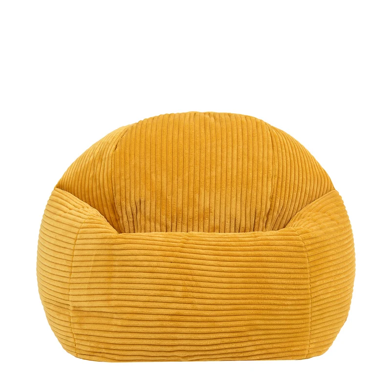 Kids Kingston Corduroy Classic Sitzsack – Ockergelb