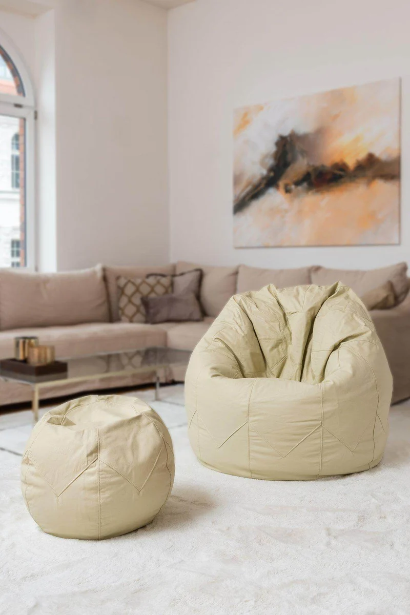 Pouf Leder Classic