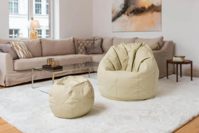 Pouf Leder Classic