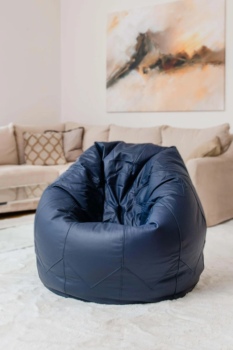 Sitzsack Leder Classic, Medium - Rio