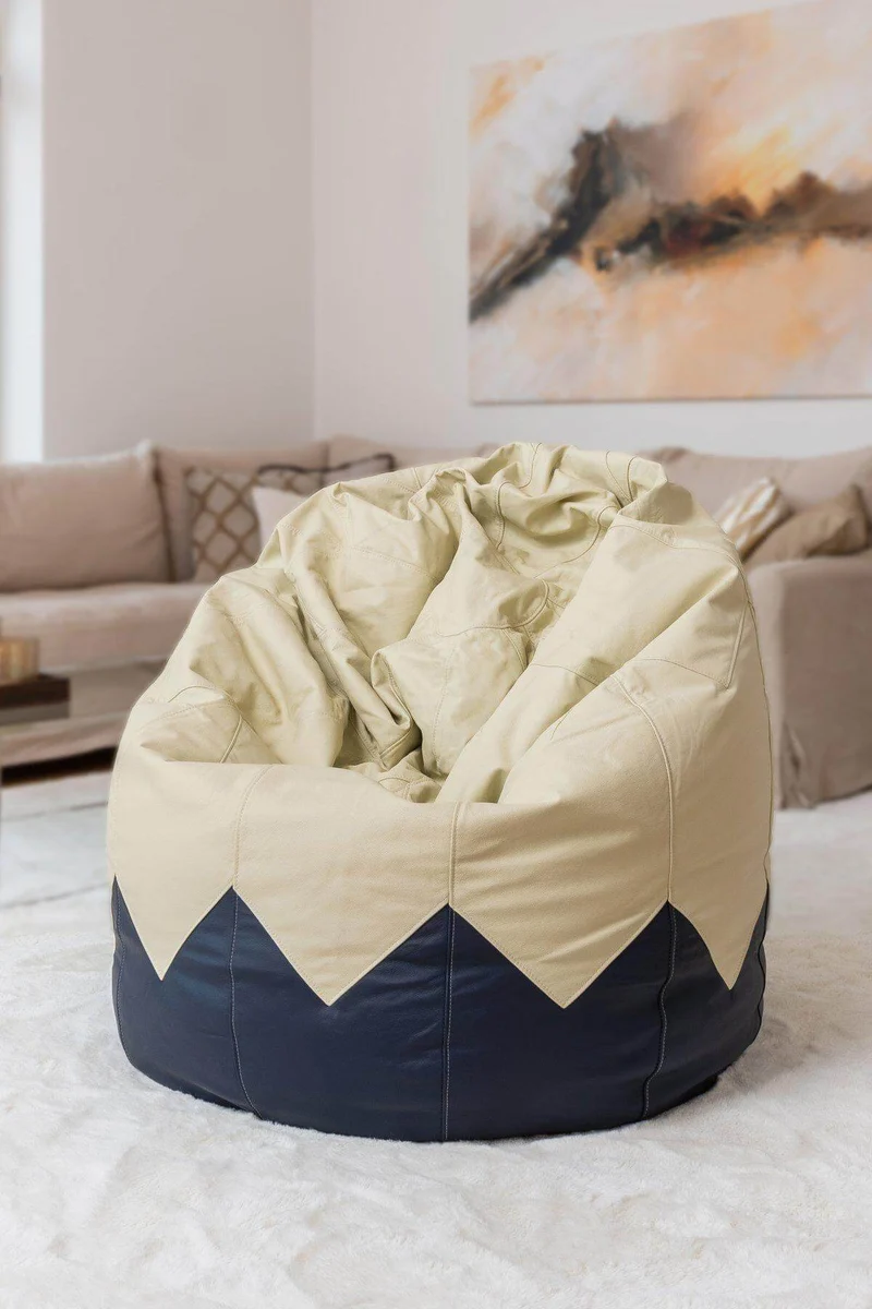 Sitzsack Leder Classic, Groß - Pico da Neblina