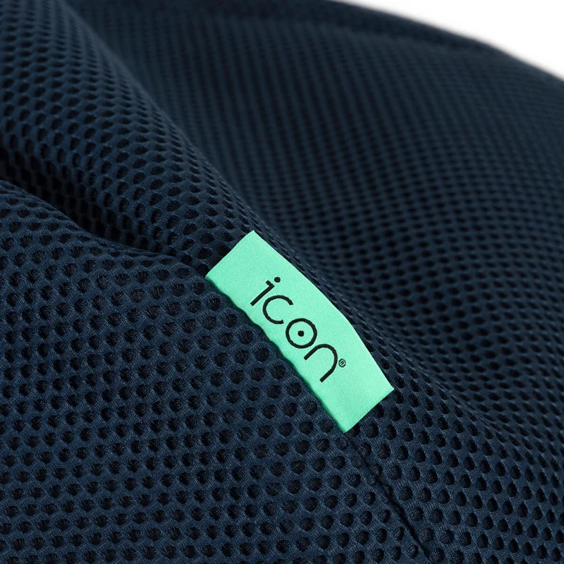 Gaming Recliner Sitzsack XL, Performance-Mesh, Marineblau