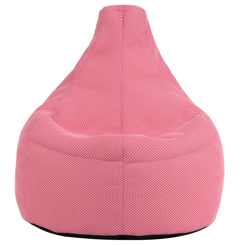Gaming Sessel-Sitzsack, Performance-Mesh, Pastellrosa