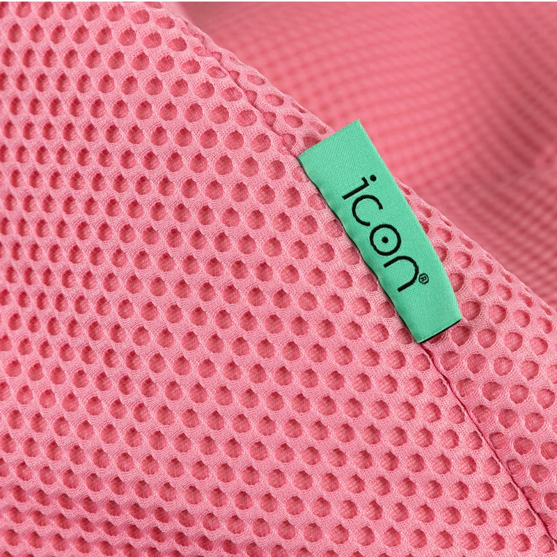 Gaming Sessel-Sitzsack, Performance-Mesh, Pastellrosa