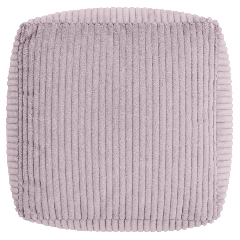 Mini Amara Cord quadratischer Hocker - Lavendel