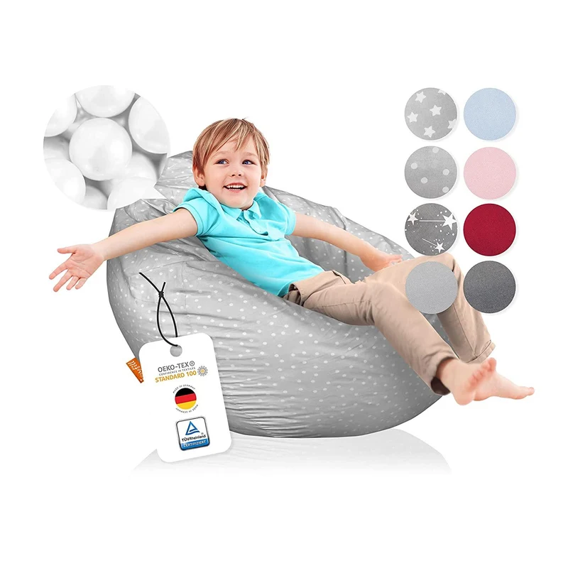 Sitzsack für Groß und Klein (BioFoam gefüllt | 240 L)