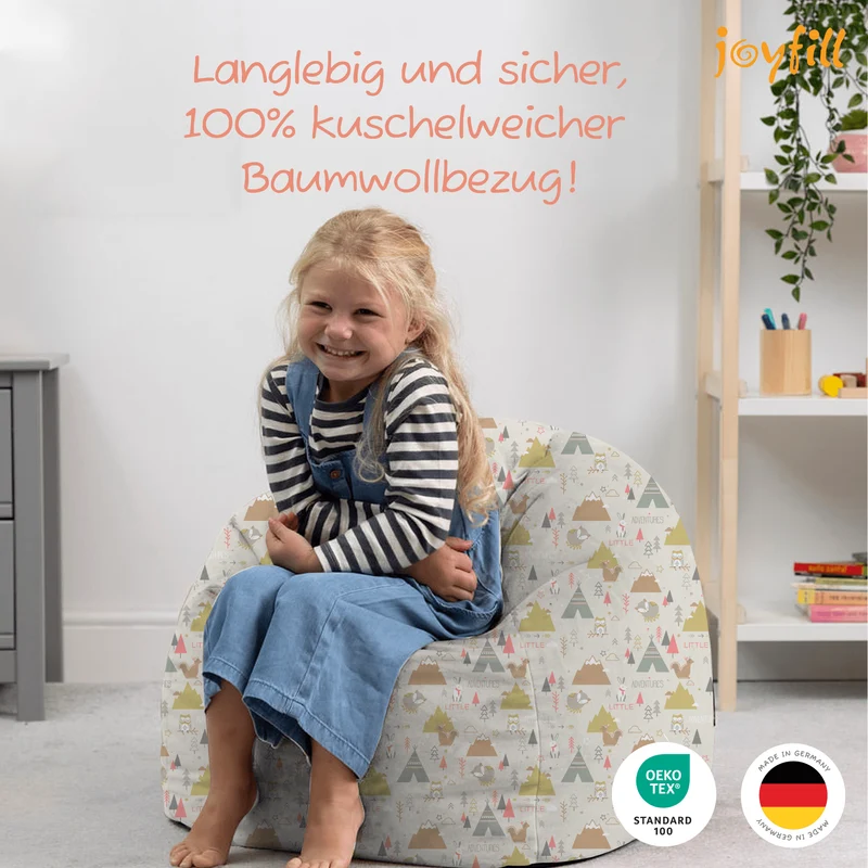 Sitzsack für Groß und Klein (BioFoam gefüllt | 240 L)