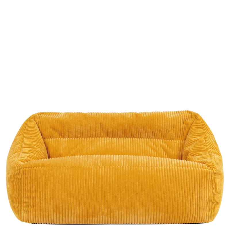 Cecilia Sitzsack-Sofa für Kinder, Cord, Ockerfarben