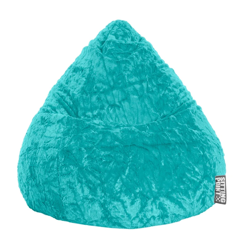 Sitzsack BeanBag Fluffy XL, türkis