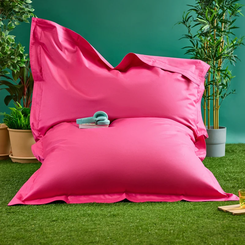 Bazaar Bag® Riesensitzsack für drinnen und draußen – Rosa
