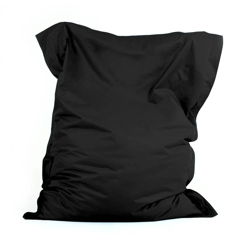 Bazaar Bag® Indoor-Outdoor Riesen-Sitzsack – Schwarz